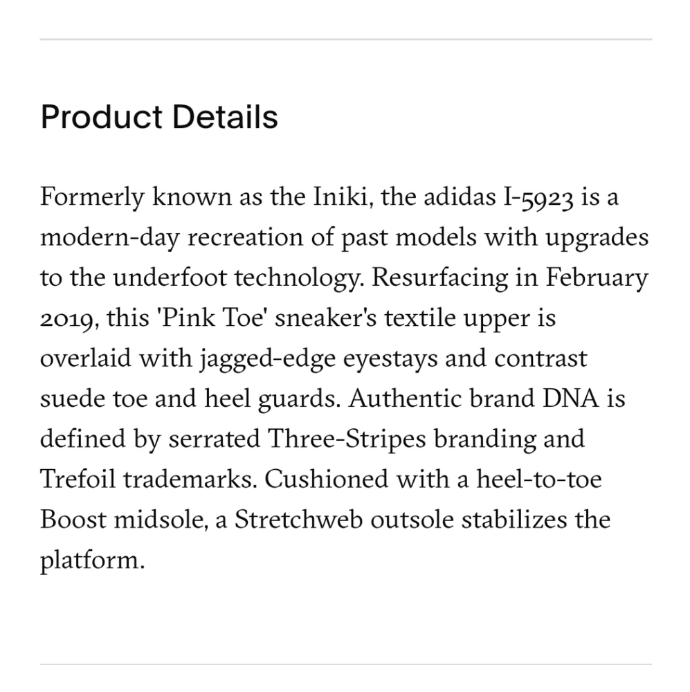 NWT Adidas Original I-5923 Iniki (7.5 EUR 40 2/3) - Picture 8 of 8